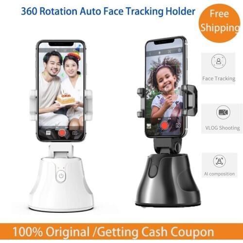 Apai Genie Auto Smart Shooting Selfie Stick 360 Object Tracking Holder All-in-one Rotation Face Tracking Camera Phone Holder