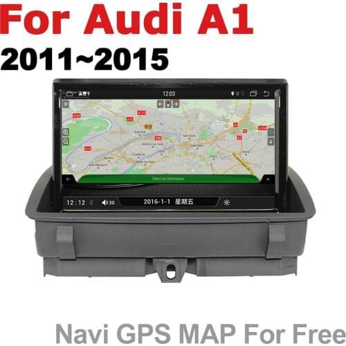 Car Radio 2 Din GPS Android Navigation For Audi A1 8X 2011~2015 MMI AUX Stereo Multimedia Touch Screen Original Style