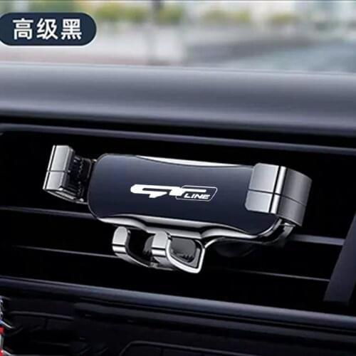 Car Accessories Metal Phone Holder Car Navigation Mobile Phone Holder Bracket Support For Ceed Rio Gtinger Gt Gtline