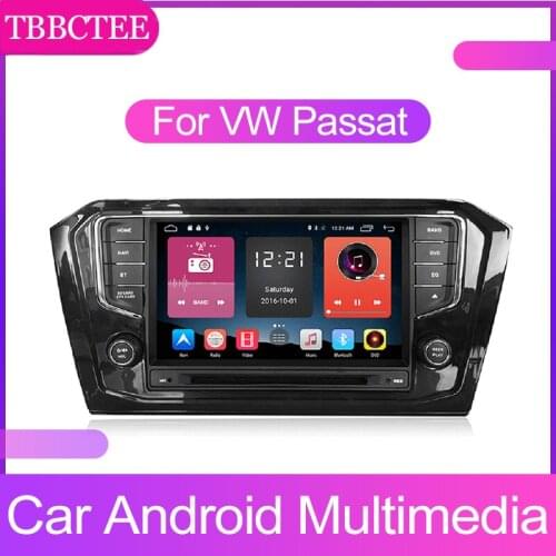 Android Car Multimedia player GPS Navigation Autoradio For VW Passat 2011 2012 2013 2014 2015 2016 2017 2018 2019 GPS Radio Maps