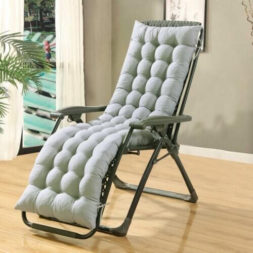 Reclining chair cushion Long Cushion Soft Comfortable solid color recliner cushion non-slip rocking chair cushion