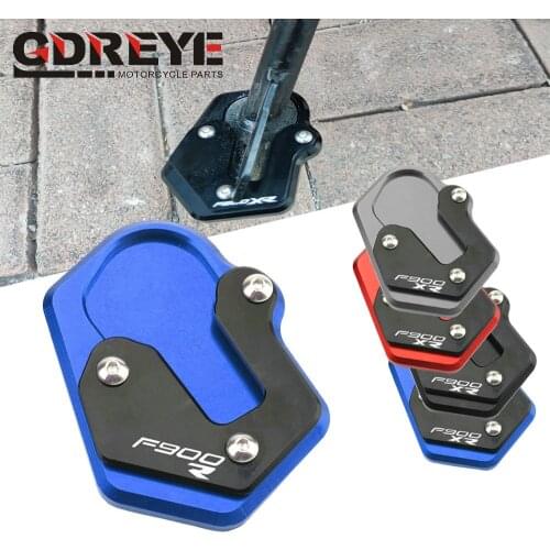 Kickstand Small Foot Side Stand Extension Enlarger Pad Support Frame Plate For BMW F900XR F900R 2020 Motorcycle Accessories