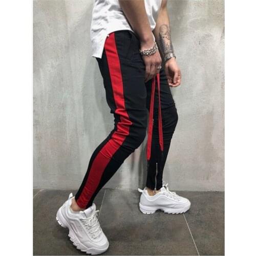 Joggers Casual Coloring Pants Fitness Men Sportswear Tracksuit Bottoms Skinny Sweatpants Trousers Gyms Jogger Mens Track Pants