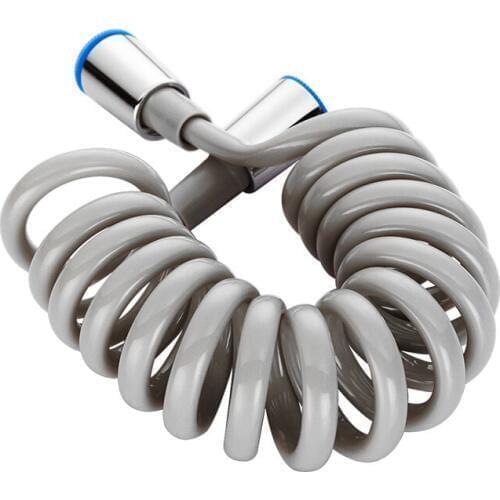 Bathroom Flexible Spring Shower Hose Kitchen Washer Nozzle Tube Telephone Line Pipe Wash Hair House Bath Household Shower Hose