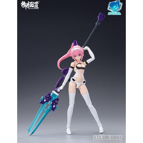 Royal Model Road ATKGIRL 1/12 Four Sacred Beasts Blue Dragon Machine Girl Double Body Assembly Model