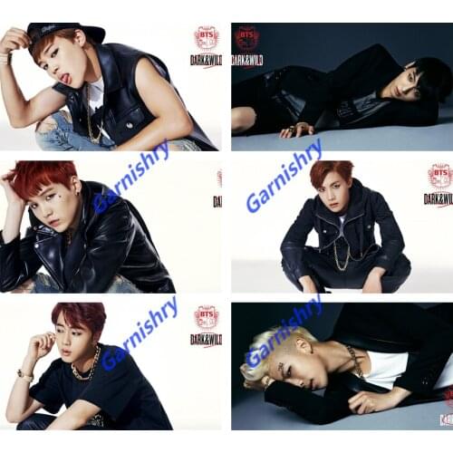 Kpop 5d Diy Diamond Painting Bangtan Boy "DARK&WILD" Diamond Embroidery Mosaic Art Cross Stitch Kits Girls Room Home Decor