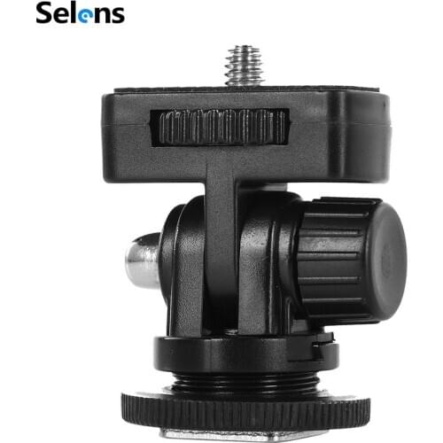 Monitor Mount Bracket Holder F Type Head With 1/4 Screw Photography Head For DSLR Cameras Gimbal Accessories Tripod Head