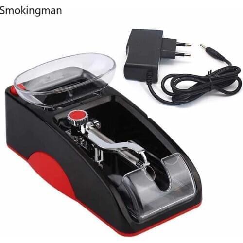 6.5cm Electric Automatic Cigarette Rolling Machine Tobacco Injector Maker Roller DIY Smoking Tool Drop Shipping