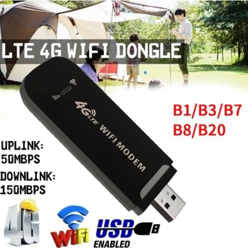 LTE 4G Mini Router Mobile Broadband with Hot-Spot 150Mbps USB Modem Network Adapter European Version