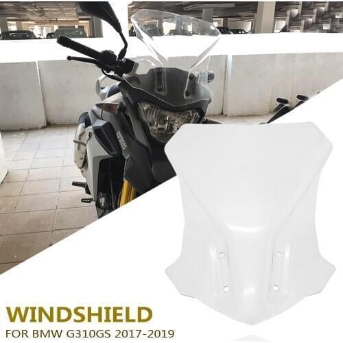 Motorcycle Accessories For BMW G310GS 2017-2019 G 310 GS 2018 Windshield Wind Screen Shield Deflector Protector Cover