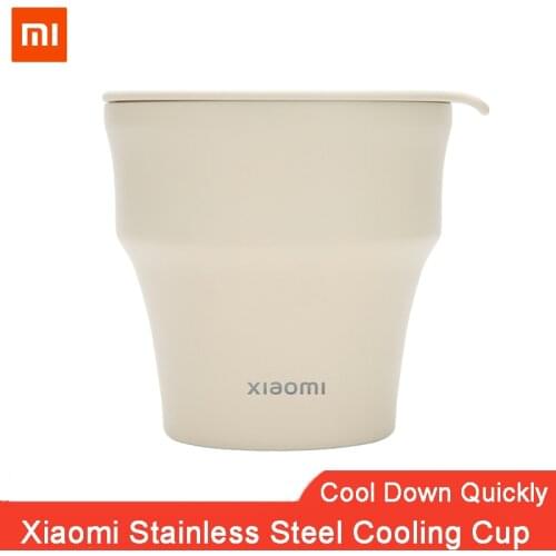 Xiaomi Customize Stainless Steel Cooling Cup Boiling Water Cools Down Fast Warm Water Lasting Constant Temperature Milk Coffee