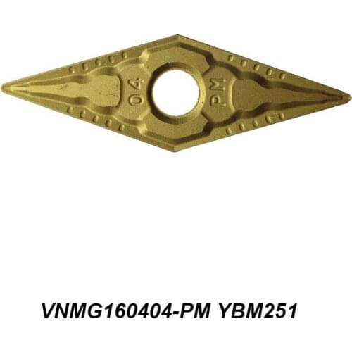Original VNMG 160404-PM VNMG160404-PM YBM251 Special For Stainless Steel And Steel CNC Milling Cutters External Turning Holder