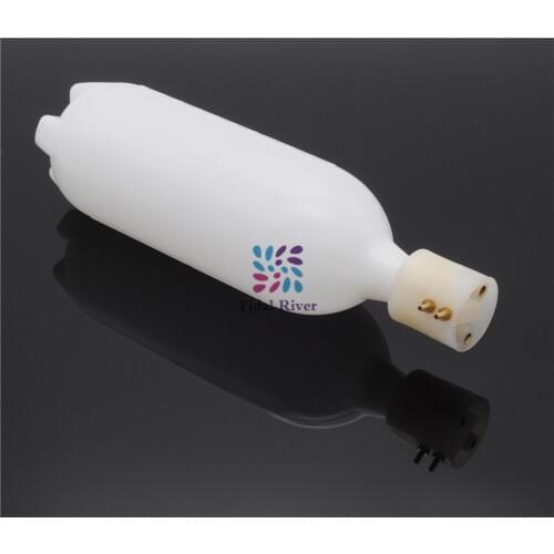 1/Set White Dental Plastic Water Thickened Storage Bottle 600ML & Cap Top Cover Lid Dental Supplies