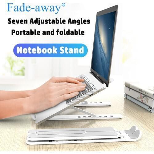 Adjustable Foldable Laptop Stand Non-slip Desktop Laptop Holder Notebook Cooling Stand For Notebook Macbook Pro Air iPad Pro HP