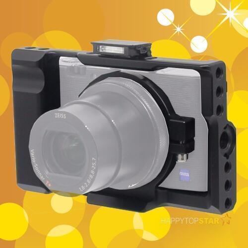RX100M3 RX100M5 Cage Kit L Quick Release QR Plate Camera Bracket Hand Mount Grip For SONY RX100 3 4 5 Grip RX100 III IV V