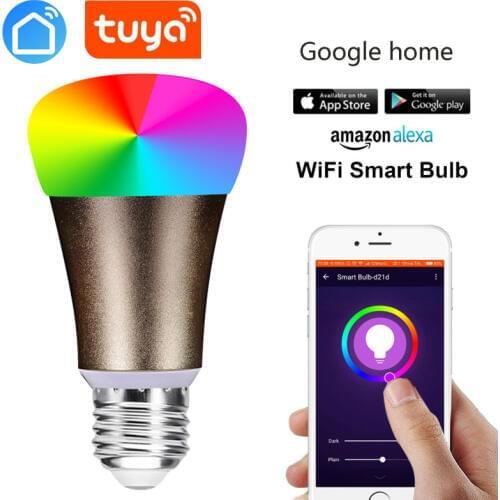 Tuya app high quality smart LED bulb switch WiFi voice remote control light magic RGB LED light switch for Alexa Google Home