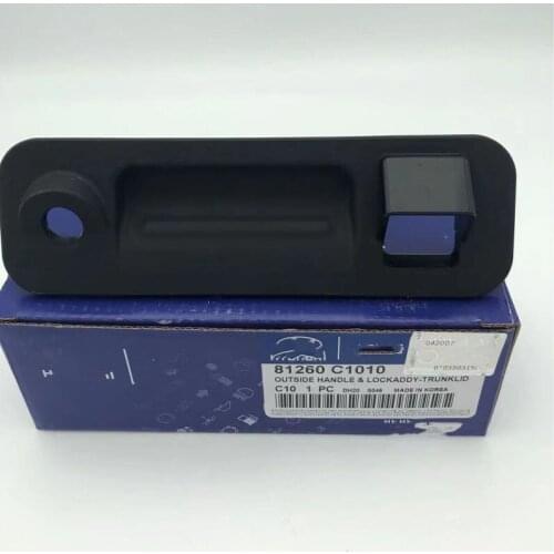 Bagging door handle for Hyundai Sonata LF Sonata Hybrid 14-17 OEM 81260C1010 Assy handle tail cover switch trunk switch with