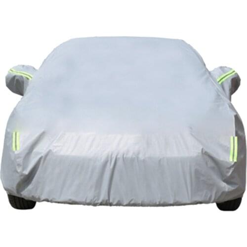 Waterproof Car Sunshade Cover Exterior Protector Four Season Universal Outdoor Covers Snow Ice Hail Dustproof Sun Shade Anti-UV