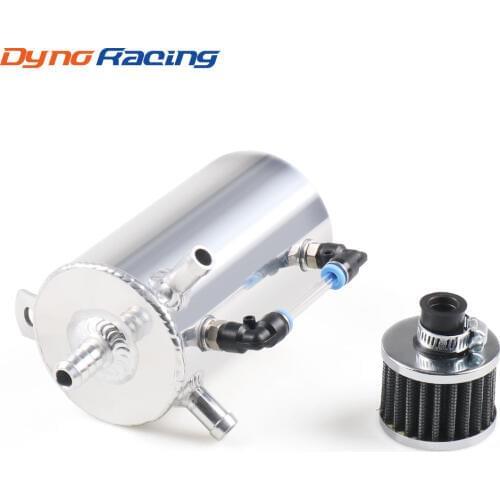 0.5L Universal Breather Tank & Oil Catch Can Fuel Tank With Breather Filter YC100962