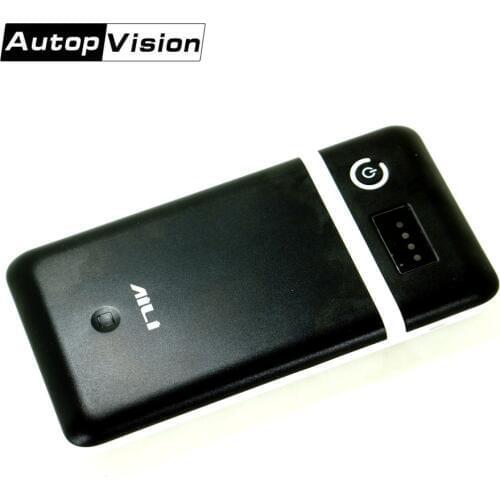 10pcs/lot 3.6V 5V 6V 9V 12V power bank for CCTV Camera with DC line 18650 Battery Charger Adapter Case Box with Double USB port