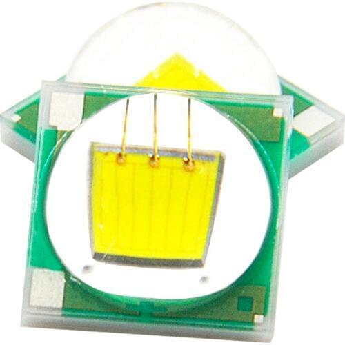 100pcs a Lot 5W Full Power T6 5050 LED Lamp Bead 65mil Flashlight light LED diode Chip light White 240lm 3000K 4000K