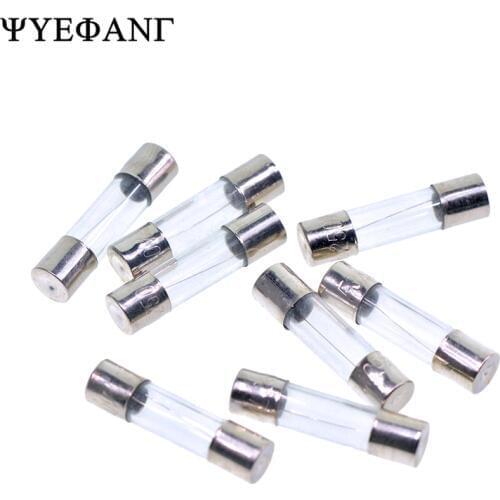 20PCS 5*20 Fast-blow Glass Fuses 5x20 5*20mm 250V 0.1A 0.2A 0.5A 1A 2A 3A 4A 5A 6A 8A 10A 15A 20A 25A 30A AMP Tube Fuses