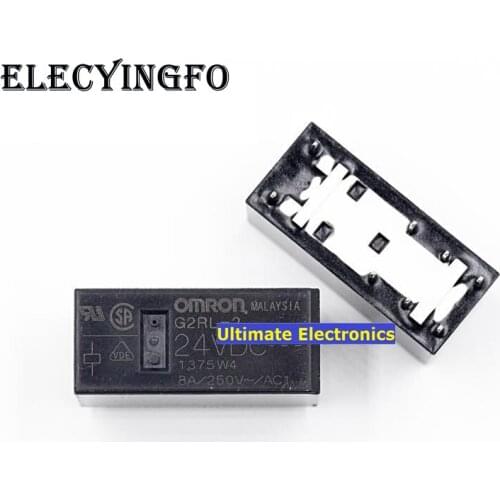 5PCS G2RL| G2RL-2-24VDC G2RL-2-DC24V Relays
