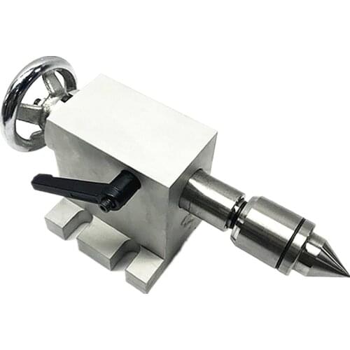 CNC Tailstock for Rotary Axis 4 Axis Dividing Head CNC Router Accessories Woodworking Lathe Chucks