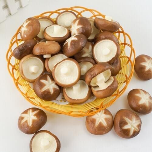 Simulation Mushroom Model Artificial Food Vegetable Fake Mushroom Photography Props