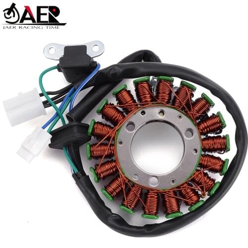 JAER Motorcycle Generator Stator Coil for Suzuki LTF250 O zark 250 2002-2014 LTZ250 LTZ250 Quadsport Z250 32101-05G00