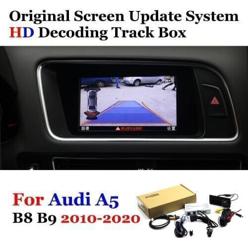 Rear Vision Camera For Audi A5 B8 B9 2010-2013 2014 2015 2016 2017 2018 2019 2020 Original Screen Upgrade Reverse Camera Decoder