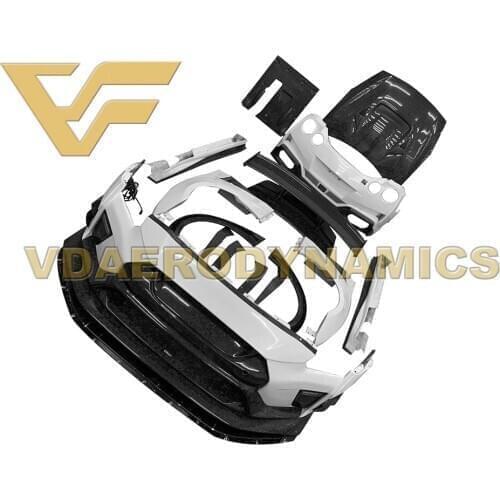 Suitable For 08-20 Nissan GT-R GTR R35 VAD-MOS2 WideBody Full Body Kit - includes Front Rear Bumper Sides Hood Fender Flares