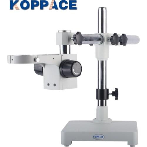 KOPPACE Stereo Microscope Single Arm Bracket Lens Aperture 76mm Horizontal Movement 235mm Column Diameter 32mm