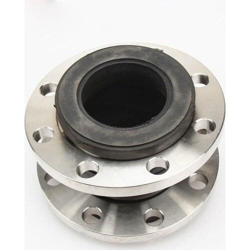 KXT Flexible Rubber Joint Stainless Steel Soft Joint 304 Stainless Steel Flexible Flange Soft Rubber Joints 16P DN25-DN200