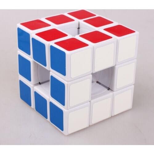 LanLan Hollow Cube 3x3x3 Magic Cube Puzzle Toys Strange Shape Twisted Puzzle Educational Toys For Children