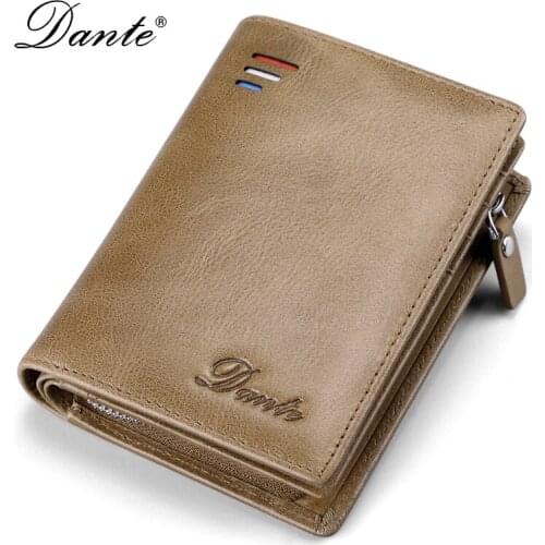 New Men Short Bifold Cowhide Wallet Soft Oil Wax Genuine Leather Wallets Coin Purse Clutch Top Quality Retro Short