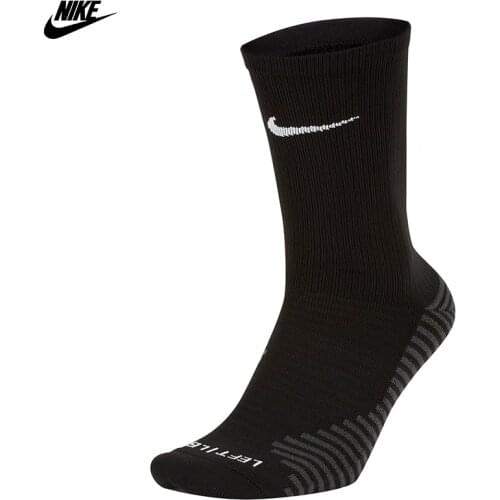 Original Nike U Nk Squad Crew Unisex Black Football Socks SK0030-010