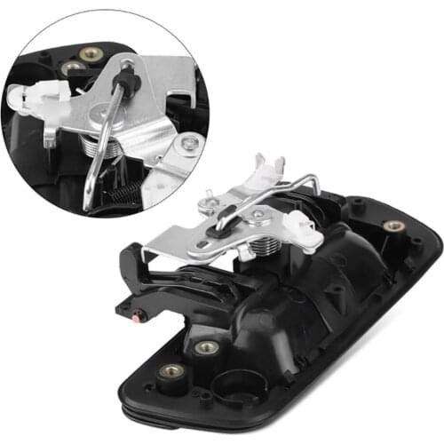 Car Trunk Tailgate Trunk Smooth Black Chrome-Plated Switch Handle For Chevrolet 04-08 Cmc Car Replacement Durable Accessories