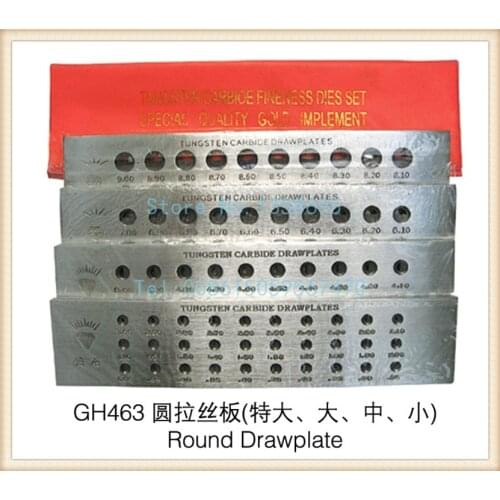 Free shipping! 52 holes 0.26-4.1 Steel drawplate,jewelry draw plate,jewelry tool&equipment, gold drawplate,silver wire drawplate