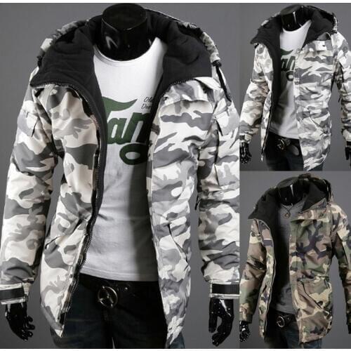 SGHYESS Men's Parkas With A Hood