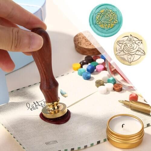 Ancient Wax Seal Head Unreal World Sealing Stamp for Wedding Decor Invitation Cards Vintage DIY Handmade Art Hand Account