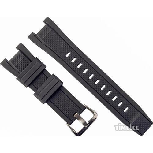 Soft resin watch Strap Replacement for casio GST-210/W110/W100/S110/S100/B100/S300/410 watchband