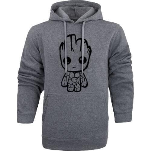 Groot hoodie man unisex X planet emperor bounty hunter superhero movie guardians of the galaxy cute cool funny