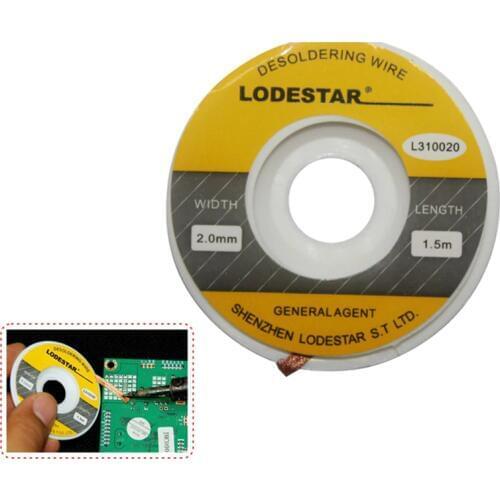 2.0 Mm Wide Suction Line With Copper Material Tin 1.5m Lenght Work Temperature 380 Degre Removers Accessories