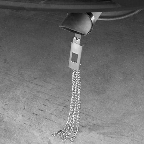 Car Anti-static Alloy Strip Grounding Chain Eliminate Static Electricity Prevent Auto Ignition Car Safe Driving Accessories Part