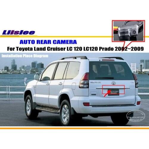 Car Rear view Camera For Toyota Land Cruiser LC 120 LC120 Prado 2002-2009 Rear View NTST PAL CAM Lamp OEM