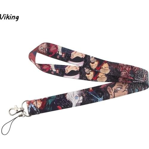 G1531 Anime Keychain Phone Lanyard Fashion Strap Neck Lanyards ID Card Holder Keys Kids Gift