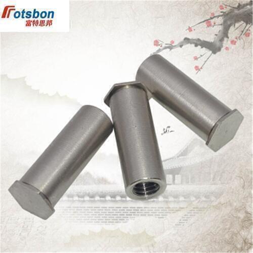 BSOA-6440-34 Blind Hole Threaded Standoffs Self Clinching Feigned Crimped Standoff Server Cabinet Sheet Metal Spacer PEM Rivet