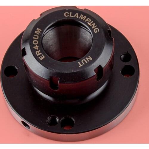 ER40 CNC Collet Chuck 100mm Diameter Compact Lathe Tight Tolerance for Milling