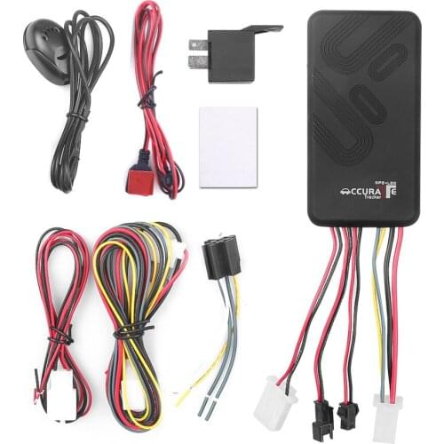 GPS Tracker Car Tracker GT06 GPRS GPS Locator Waterproof Vehicle Tracker 2G Network Free APP Online Real Time Monitor For 12V Ca